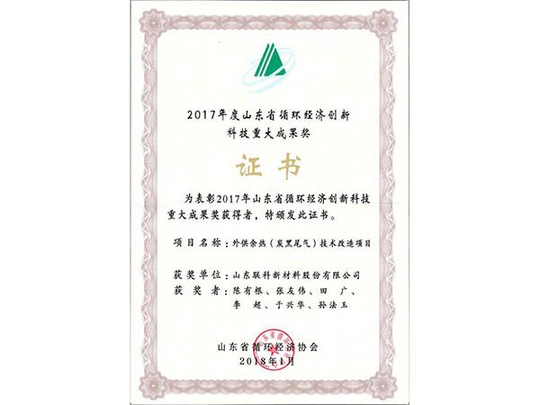 2017年度山東省循環(huán)經(jīng)濟(jì)創(chuàng)新科技重大成果項目.jpg